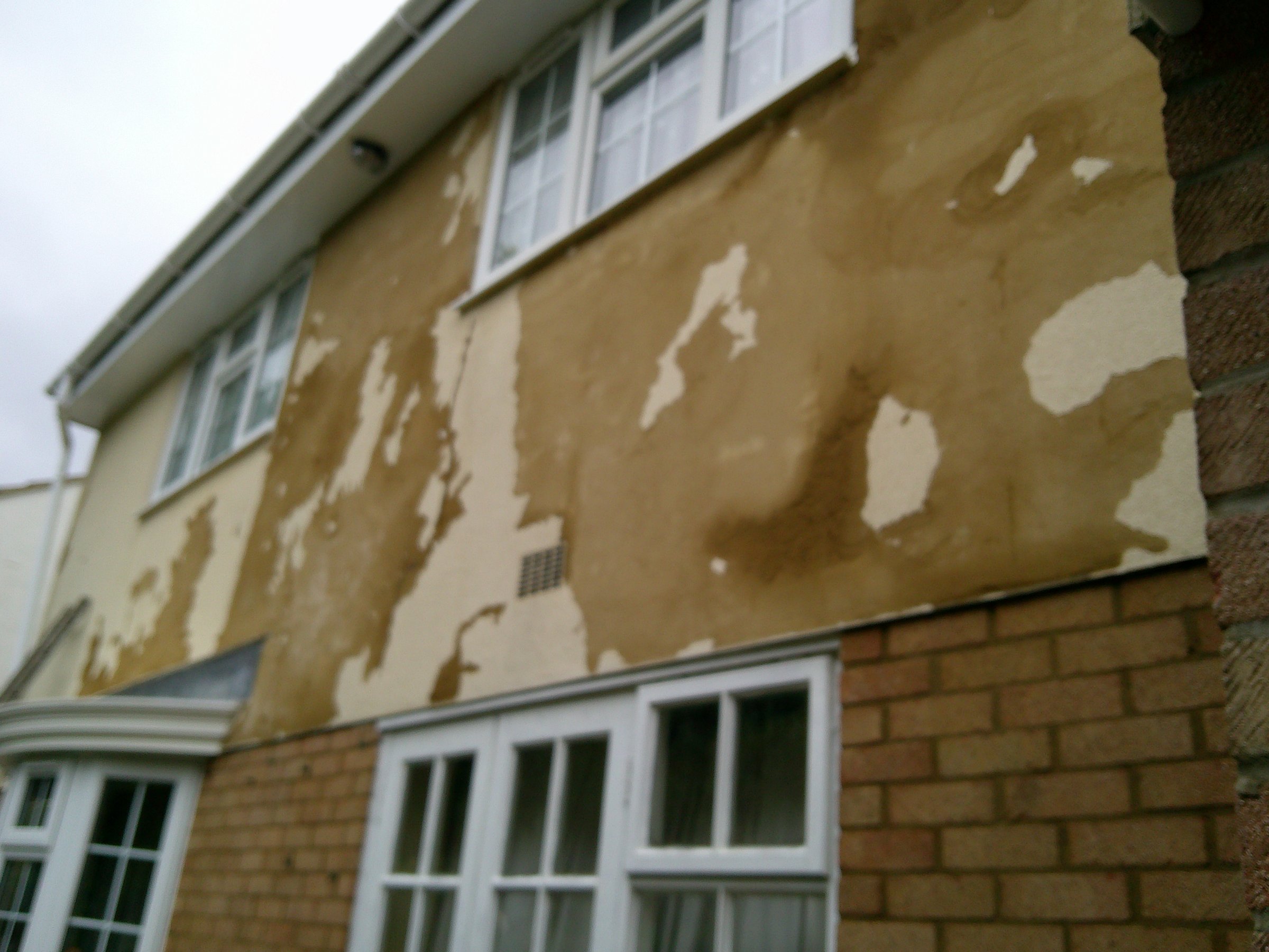Storm and Emergency Render Repair
